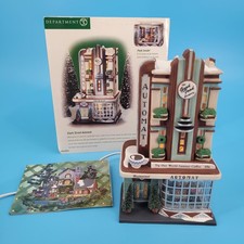 Department 56 Clark Street Automat #58954 Christmas in the City Village Building picture