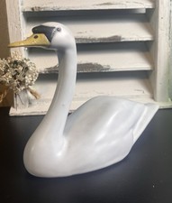 POD Studio Art Pottery Swan Sculpture Figurine Signed “POD” picture