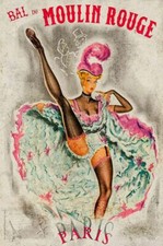 BAL DU MOULIN ROUGE PARIS GIRL DANCES 18