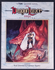 The Dragonlance Saga Book Two (1988) TSR Graphic Novel - Roy Thomas & Tom Yeates picture