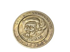 1953 Falstaff Beer Token 50th Golden Anniversary picture