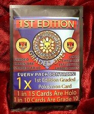1st Edition Graded Pokémon: WOTC Vintage | 1st Ed | Grade 8, 9 & 10 | SEALED 💎 picture