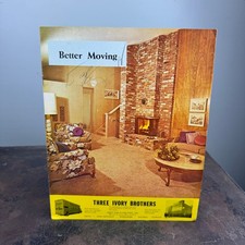 VTG c.1950s THREE IVORY BROTHER MOVERS Advertising Booklet Center Line, Michigan picture