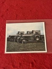 1930s Lloyd “Armed Foreign Countries” ROLLS-ROYCE M20 ROAD TANK Tobacco Card #65 picture