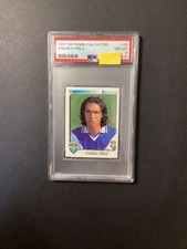 PANINI STICKER ANDREA PIRLO ROOKIE 80 FOOTBALLERS 1997-98 PSA 8 NM-MT picture