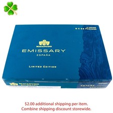 Macanudo Emissary Torpedo Espana Empty Wood Cigar Box 9.75