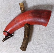 Native American? Southwest Steer Horn Rustic Primitive Rattle picture