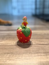 VIntage 1993 Strawberry-Themed Ceramic Figurine picture