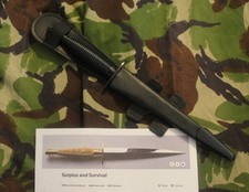 Genuine British Army FS Commando knife, 3rd pat. J. Nowill, made in Sheffield picture