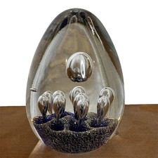 VTG Dynasty Gallery HeirloomCollection Art Glass Paper Weight Handcrafted picture