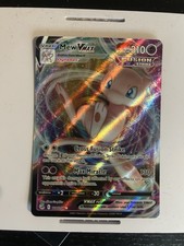 Mew VMAX Ultra Rare Full Art Holo Fusion Strike 114/264 Pokemon TCG Card picture