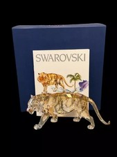 Swarovski SCS 2010 Endangered Wildlife Tiger #1003148 Annual Figurine w/ Box picture