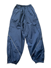 JWOD SKILCRAFT US Navy Blue Track Pants  Mens Small Mesh Lined AF PTU Pull On picture