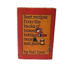 Ceil Dyer 1979 Best Recipes Book from Backs of Boxes Bottles Cans Jars Hardcover picture