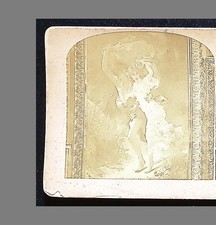 1888 StereoView Card Race With The Storm Framed Artwork Kilburn picture