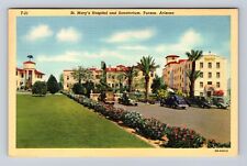 Tucson AZ-Arizona, St Mary's Hospital And Sanatorium, Antique, Vintage Postcard picture