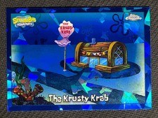 2025 Topps Chrome SpongeBob Sapphire The Krusty Krab #45 picture