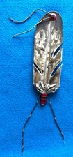 Original Native American Art - Oglala Sioux Clay Feather picture