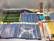 Vintage Staedtler Mars 1904 Drafting Lead Lot Faber Castell Koh-I-Noor Compass picture