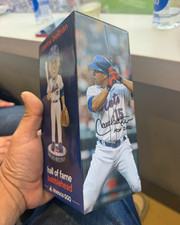 Autographed Hall of Fame Carlos Beltrán Baseball Bobblehead picture