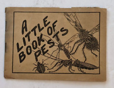 1924 BLACK FLAG INSECTICIDE INSECT LITTLE BOOK OF PESTS AD BOOKLET FLY ROACH ANT picture