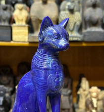 Authentic Ancient Egyptian Antiquities Cat statue Goddess Bastet Cat Egyptian BC picture