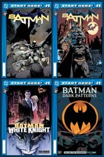 DC Start Here: Batman #1 Set of Four (2026) picture