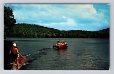 Scranton, PA-Pennsylvania, Scenic Boating View Antique Souvenir Vintage Postcard picture