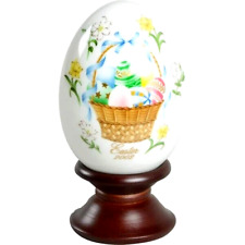 Noritake Easter Egg 2002 Limited Edition 32ND Stand Bone China M120 