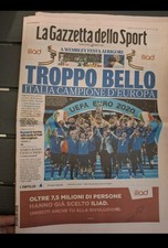 La Gazzetta dello Sport - 12/07/2021 - Italy European Champion. picture