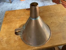 vintage copper funnel unmarked picture