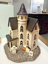 Lenox 2025 Vintage Halloween Manor Lit House picture