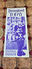 VTG Disneyland Today Souvenir Admission Entertainmet Brochure New Years Eve 1986 picture