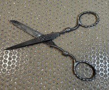 Graef & Schmidt J. A. Henckels Twin Works Germany Sewing Scissors 4 3/4” picture