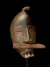 African mask antiques tribal Face vintage Wood Dan Mask-5083 picture