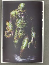 Creature from the Black Lagoon Lives Matte Foil Johnny Desjardins Image picture