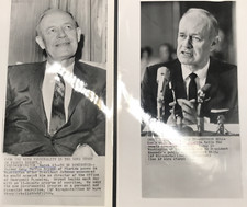 Lot of 2 Diff VTG 1963/64 Florida Gov Farris Bryant AP B&W Press Photo 8x10 picture