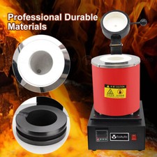 ToAuto 3KG Electric 110V METAL MELTING FURNACE Propane Forge Bronze Gold Silver  picture