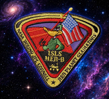 NASA JPL DUCK DODGERS MARS SPACE PATCH- 3.5