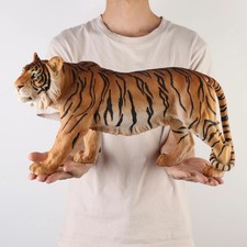 1:6 Scale Emulation Resin Tiger Figure Painted GK Model Animal Sculpture Gift picture