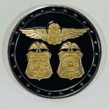 FBI Challenge Coin CIRG Surveillance & Aviation Section DOJ Coin picture