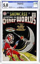 Showcase #17 CGC 5.0 1958 4299483001 1st app. and origin Adam Strange picture