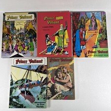 Prince Valliant Lot of 5 Harold Foster Vol 1 Companions Adventure Queen Princess picture