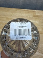 Waterford Crystal Killarney Pattern 6 Inch Vase New with Tags picture