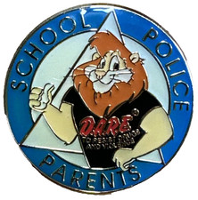 Vintage D.A.R.E. School Police Parents Collectible Resist Drugs Enamel Pin Rare picture