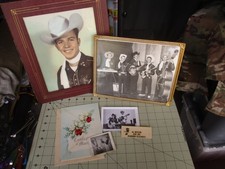 Vtg 1950s Honkey Tonk, Western Band, Cowboy Guitar Photo Lot picture