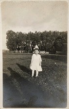 c1922 RPPC - Little Girl On The Family Farm ~ #-10313 picture