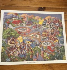 Charles Boyer 1989 Toontown Lithograph Poster 20x25