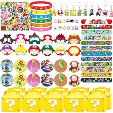 134PCS Party Favors Birthday Supplies,12 Guests Birthday Party Decorations picture