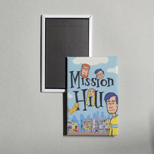Mission Hill Mini TV Show Poster Fridge Locker Magnet picture
